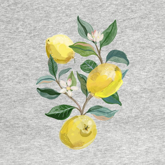 Luscious Lemon Branch by Rebelform